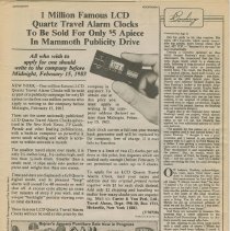 (447-01F) Article: "The Maesto of Classic Cars, Gordon Buehrig" - 1/16/1983