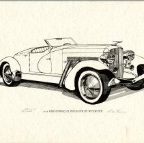 1933 Duesenberg SJ Speedster by Weymann