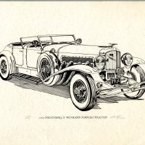 1934 Duesenberg SJ Weymann Torpedo Phaeton