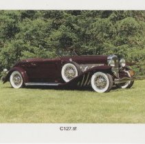 1929 Duesenberg J-123 Convertible Berline, MacDonald Dodson Tire Co.