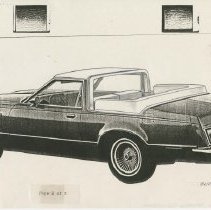 (450-01A) Top Application on 1978 Ford Thunderbird by Gordon Buehrig - 8/1/