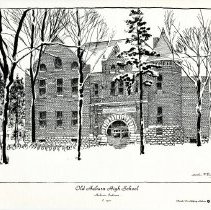 (642-01) Old Auburn High School Auburn Indiana