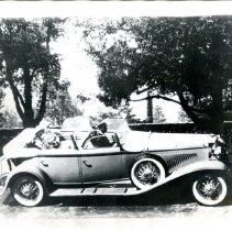 (1120-01) Queen Marie of Yugoslavia Duesenberg Model J Franay Convertible S