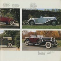 (918-01J) American Visions on Javelin Web - Duesenberg - c. 1990