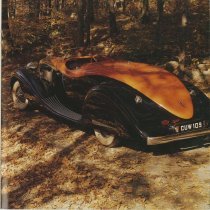 (918-01L) American Visions on Javelin Web - Duesenberg - c. 1990