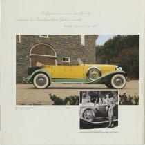 (918-01M) American Visions on Javelin Web - Duesenberg - c. 1990