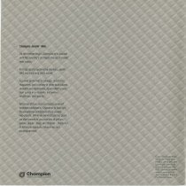 (918-01A) American Visions on Javelin Web - Duesenberg - c. 1990