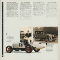 (918-01C) American Visions on Javelin Web - Duesenberg - c. 1990