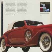 (918-01G) American Visions on Javelin Web - Duesenberg - c. 1990