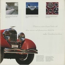 (918-01H) American Visions on Javelin Web - Duesenberg - c. 1990