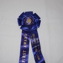 E.L. Cord's Blue Ribbon from the Reno Lion Club Charity Horse Show in 1956