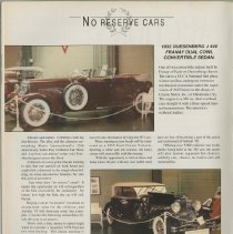 Auburn Auction ’95, Souvenir Edition, Kruse International, page 24