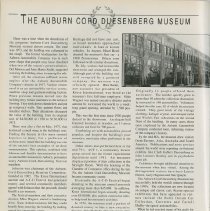 Auburn Auction ’95, Souvenir Edition, Kruse International, page 62