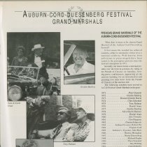 Auburn Auction ’95, Souvenir Edition, Kruse International, page 57