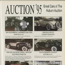 Auburn Auction ’95, Souvenir Edition, Kruse International, page 23