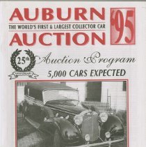 Auburn ’95 Auction Program, Kruse International
