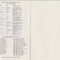 Auburn-Cord-Duesenberg Club 34th Annual Awards Banquet Program, page 5