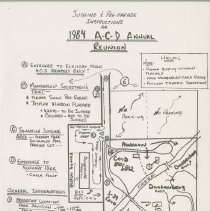 Judging&Pre-parade instructions for 1984 ACD Annual Reunion