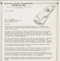 Letter From Del Johnson To Jim Corbin. July 17, 1986
