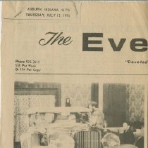 "Duesenberg on display" The Evening Star, July 12, 1973