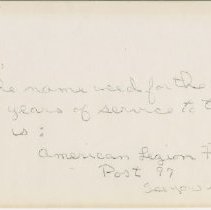 Letter to Stan from Jack Randinelli about the 30 years of service award.