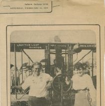 "Why is this man smiling" The Evening Star, February 21, 1976