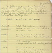 Letter for the consideration to the Auburn Chamber of Commerce