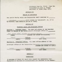 Approved and Filed Articles of Incorporation of ACD Festival, p. 2