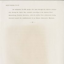 "A Museum In Auburn’s Future" by James Kroemer. The Evening Star, p. 3