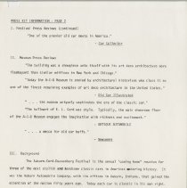 Auburn ’80 Press Kit Information, Page 2