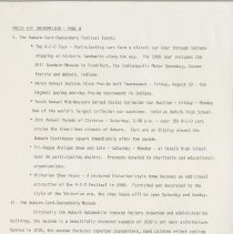 Auburn ’80 Press Kit Information, Page 4