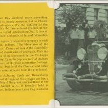 15th Annual Auburn-Cord-Duesenberg Reunion Pamphlet, Pages 2-3