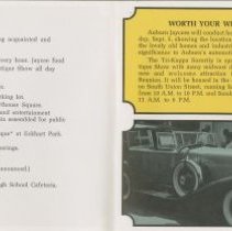 15th Annual Auburn-Cord-Duesenberg Reunion Pamphlet, Pages 4-5