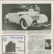 17th Annual Auburn-Cord-Duesenberg Festival Booklet, page 4