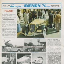 Elegant Auburn News January 1, 1975, page 1