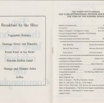 Auburn–Cord–Duesenberg Club 35th Annual Awards Banquet Program, ps. 3-4