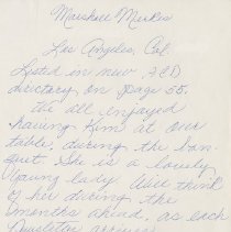 Note "Blue Blazer candidate for 1979" w/ letter. page 3