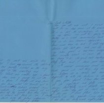 Large Christmas card to Jack and Ruth signed by the Loughlins. inside