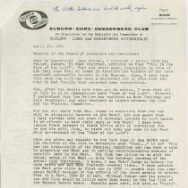 Letter to the Board of Directors of the ACD Club, page 4