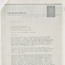 Letter to the Board of Directors of the ACD Club, page 9