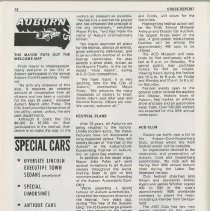 "Auburn-Cord-Duesenberg Souvenir Edition" Kruse Report, 1975, p. 14