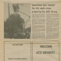 Auburn ’75 souvenir newspaper, page 20