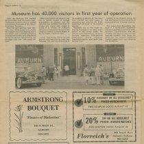 Auburn ’75 souvenir newspaper, page 8