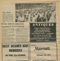 Auburn ’78 Souvenir Newspaper, page 11