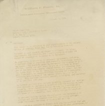 Letter to the search committee from William Handy Jr. January 6, 1976, p. 1