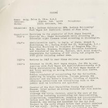 Letter to John about a curator position from Helen Berg. 12/19/1975, p. 2