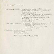 Letter to the search committee from K. Ray Fenley. December 17, 1975, p. 5