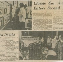 "Classic Car Auction Enters Second Day"