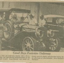 "Canal Days Festivities Underway" The News – Sentinel