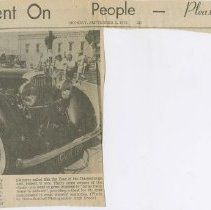 "Sam and the Maharajah" The News-Sentinel, September 3, 1973